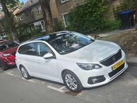 Occasion Peugeot 308 110 PK (80 kW) 2019 Wit Stationwagen