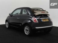 tweedehands Fiat 500C 1.2 Lounge Cabrio Airco Aux Leer Driemverv. NAP