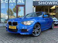 tweedehands BMW 120 1-SERIE d M-Sport Estoril Blue! Cruise! Stoelverwarming!
