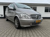 tweedehands Mercedes Vito 122 CDI 320 Lang V6 Automaat 224PK DC Luxe Dubbele Cabine BJ2012 Airco Cruise Controle Navi Elk. Ramen