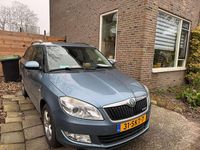 Occasion Skoda Fabia GreenLine 75 PK (55 kW) 2011 Blauw Sedan