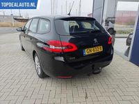 Occasion Peugeot 308 SW 110 PK (80 kW) 2015 Zwart Stationwagen