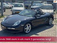 Occasion Porsche Boxster 245 PK (180 kW) 2007 Zwart Cabriolet