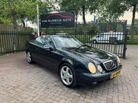 Occasion Mercedes CLK320 Avantgarde 218 PK (160 kW) 2000 Zwart (metallic) Cabriolet
