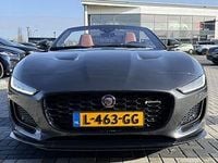 Occasion Jaguar F-Type R-Dynamic 452 PK (332 kW) 2021 Carpathian grey (grijs metallic)bruin Cabriolet