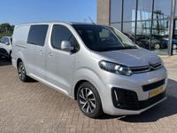 tweedehands Citroën Jumpy 2.0 BlueHDI 120 Business XL DC S&S 122PK, 1E EIG, NAP, DEALER O.H. BOVAG GARANTIE! Airco, Bluetooth, Cruise control, Elektrische ramen voor, LED dagrijverl, LMV 17'' Navi, PDC, Start/Stop.