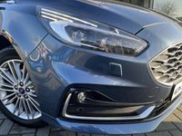 tweedehands Ford S-MAX 2.5 FHEV Vignale 190pk Hybrid | Trekhaak afneembaar | 1.750 kg trekgewicht | Stoelverwarming + ventilatie | Lederen bekleding + Memory stand | Navigatie |