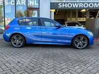 tweedehands BMW 120 1-SERIE d M-Sport Estoril Blue! Cruise! Stoelverwarming!