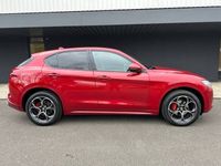 tweedehands Alfa Romeo Stelvio 2.0 T AWD First Edition in DE kleur Corsa Rosso competizione!