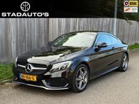 Occasion Mercedes C180 AMG 156 PK (114 kW) 2015 Zwart Coupé