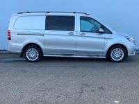 tweedehands Mercedes Vito 119 CDI BlueTEC Lang Comfort Automaat Airco Cruise Navi Camera Alu Velg Deub Schuifdeur Trekhaak 2500 kg