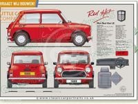 Occasion Austin Mini 41 PK (30 kW) 1988 Rood Sedan