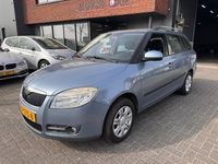 Occasion Skoda Fabia Ambiente 86 PK (63 kW) 2008 Blauw Stationwagen