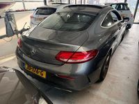 Occasion Mercedes C180 AMG 156 PK (114 kW) 2016 Grijs (metallic) Coupé