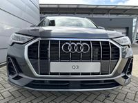 tweedehands Audi Q3 S Edition 45 TFSI e 180 kW / 245 pk SUV 6 ve rsn. S-tronic | Virtual cockpit | Sound system | Panorama schuif/kantel dak | Parkeerassistent + camera | Comfortsleutel | Stoelverwarming voorin | Leder | Lichtpakket plus |