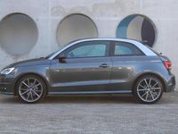 Occasion Audi A1 Sport 125 PK (91 kW) 2015 Daytonagrijs (p); dak zilver Hatchback
