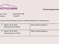Occasion Mercedes B180 Business 136 PK (100 kW) 2021 Zwart MPV