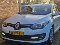 Occasion Renault Mégane GrandTour Expression 116 PK (85 kW) 2014 Wit Stationwagen
