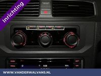 tweedehands VW Caddy 2.0TDI L1H1 Inrichting Euro6 Airco | Navigatie | Camera | Trekhaak | Apple Carplay | Cruisecontrol Parkeersensoren, Voorruitverwarming