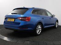 Occasion Skoda Superb Business Line 150 PK (110 kW) 2020 Blauw Stationwagen