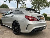 Occasion Mercedes CLA180 Shooting Brake AMG line 122 PK (89 kW) 2018 Grijs Stationwagen