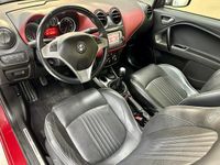 tweedehands Alfa Romeo MiTo 1.4 Impression, 78Pk, 2014, 1ste eigenaar, Volledig leder, Sport pakket, Navigatie, Bluetooth audio, Airco, 17" Lichtmetalen velgen, Elektrische ramen, USB Aansluiting,