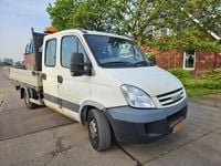 tweedehands Iveco Daily 35S14 D 345/ pick up/ dubbelcabine/ hijskraan/ euro 4/ bj 2008