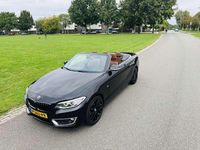 Occasion BMW 218 Luxury Line 136 PK (100 kW) 2017 Zwart Cabriolet