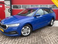 Occasion Skoda Octavia Business Line 2021 Blauw Stationwagen