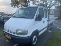 tweedehands Renault Master T35 2.5dCi L3H1 | 3500 KG Trekgewicht | Trekhaak | Open Laadbak | Pick Up | 7 Persoons