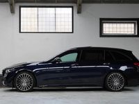 tweedehands Mercedes 200 C-KLASSE EstateLaunch Edition AMG Line | Panoramadak | Digital Light | Trekhaak | Memory | 19 inch | NL Auto | BTW |