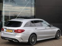 tweedehands Mercedes C220 d 4MATIC AMG line | Panoramadak | Burmester | Trekhaak | Navigatie | 360 camera | Automaat