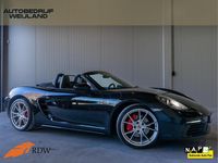 Occasion Porsche 718 Boxster 350 PK (257 kW) 2016 Zwart Cabriolet