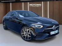 Occasion Mercedes C300e AMG line 2022 Zwart (metallic) Sedan