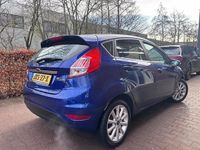 Occasion Ford Fiesta Titanium 125 PK (91 kW) 2016 Blauw (metallic) Hatchback