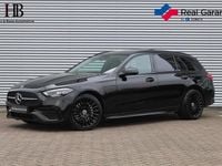 Occasion Mercedes C300 AMG line 2022 Zwart Stationwagen