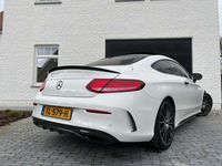 tweedehands Mercedes C300 Coupe 9G-TRONIC AMG Carbon Pack Pano 360 Camera