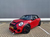 tweedehands Mini John Cooper Works Cabriolet S One JCW 2.0 Cooper Chili Leder Union Jack Dak &