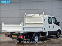 tweedehands Iveco 35.12 DailyKipper Dubbel Cabine Euro6 3500kg trekhaak Tipper Benne Kieper Dubbel cabine Trekhaak