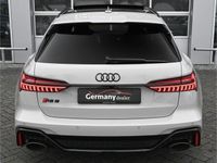 tweedehands Audi RS6 4.0TFSI V8 BiTurbo Quattro 600pk Individual Kreide Keramiek B&O Softclose 4WD-Best Laser Trekhaak