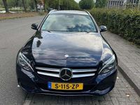 Occasion Mercedes C220 Prestige 170 PK (125 kW) 2015 Blauw Stationwagen