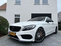 tweedehands Mercedes C300 Coupe 9G-TRONIC AMG Carbon Pack Pano 360 Camera