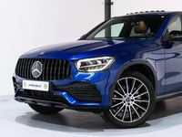 Occasion Mercedes GLC300e Premium Plus 320 PK (235 kW) 2020 Blauw Coupé