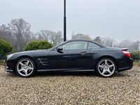 Occasion Mercedes SL350 AMG line 306 PK (225 kW) 2012 Zwart Cabriolet