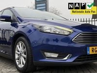 Occasion Ford Focus Titanium 125 PK (91 kW) 2018 Blauw Stationwagen