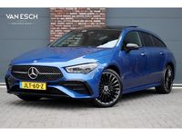 Occasion Mercedes CLA250e Shooting Brake AMG line 218 PK (160 kW) 2024 Blauw Stationwagen