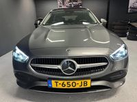 tweedehands Mercedes 180 C-KLASSE EstateBusiness Line Fabrieksgarantie Camera Pano Sfeerverlichting.