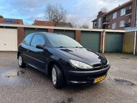 Occasion Peugeot 206 75 PK (55 kW) 2004 Zwart Hatchback