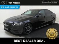 Occasion Mercedes C180 AMG line 170 PK (125 kW) 2024 Zwart Sedan
