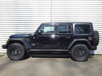 tweedehands Jeep Wrangler Unlimited 4xe 380PK Rubicon ! SPECIALE UITVOERING / BLACK RHINO !! TREKHAAK !